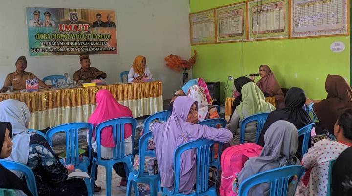 Program Iqro Mopalaiyo Utilapulo Sasar Ibu Rumah Tangga Pedesaan